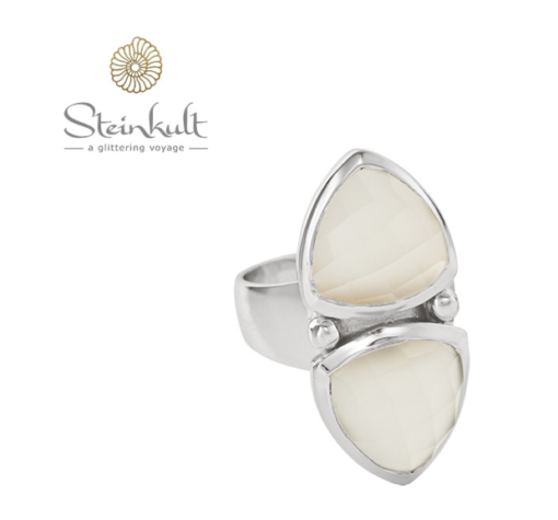 silberner Ring alemee von Steinkult