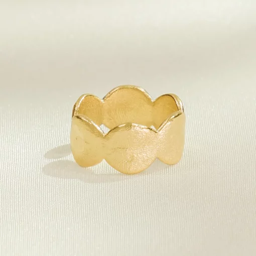agape hector ring gold